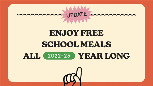  FREE Meals for ALL Students